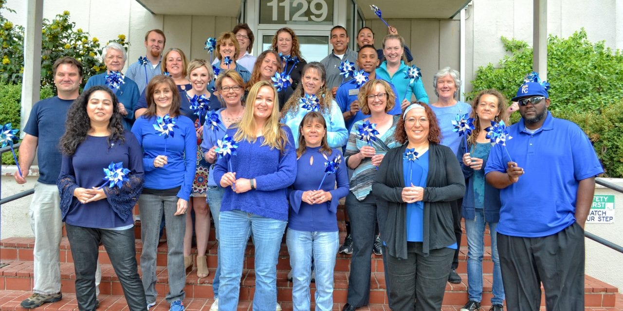 Hilltop’s Resource Center Participates in Pinwheels for Prevention