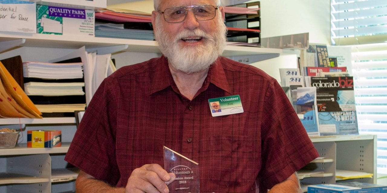 Honoring Jim Mello, Hilltop’s Volunteer Mission Award Winner