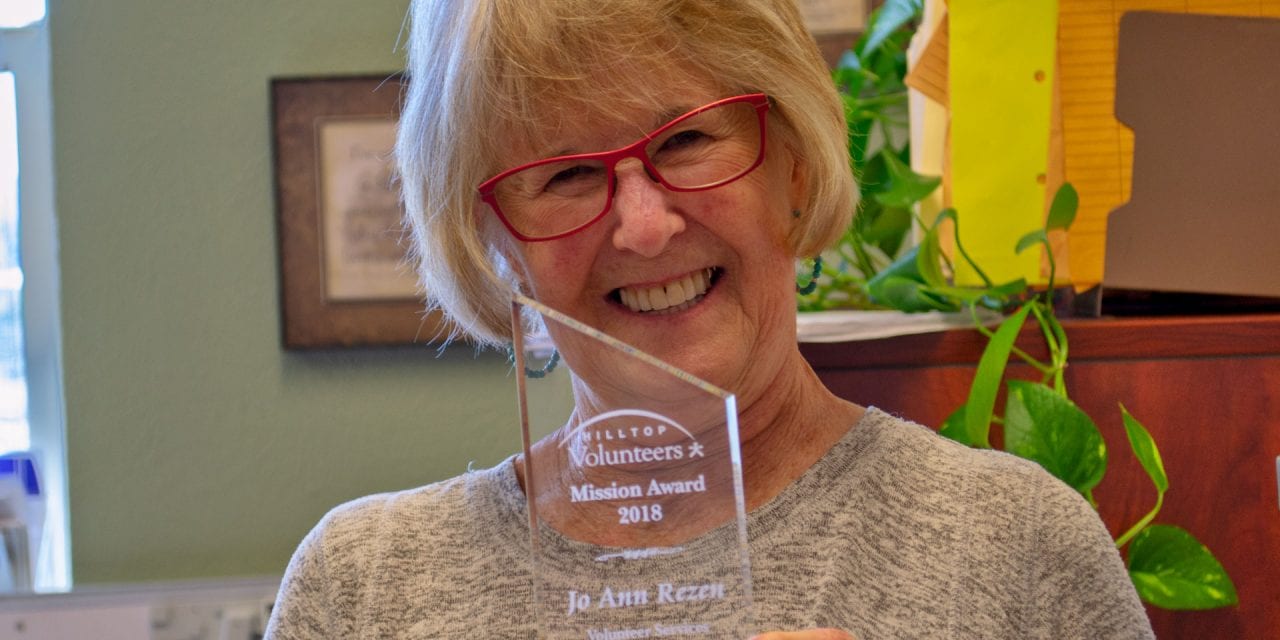 Jo Ann Rezen – Volunteer Mission Award Winner