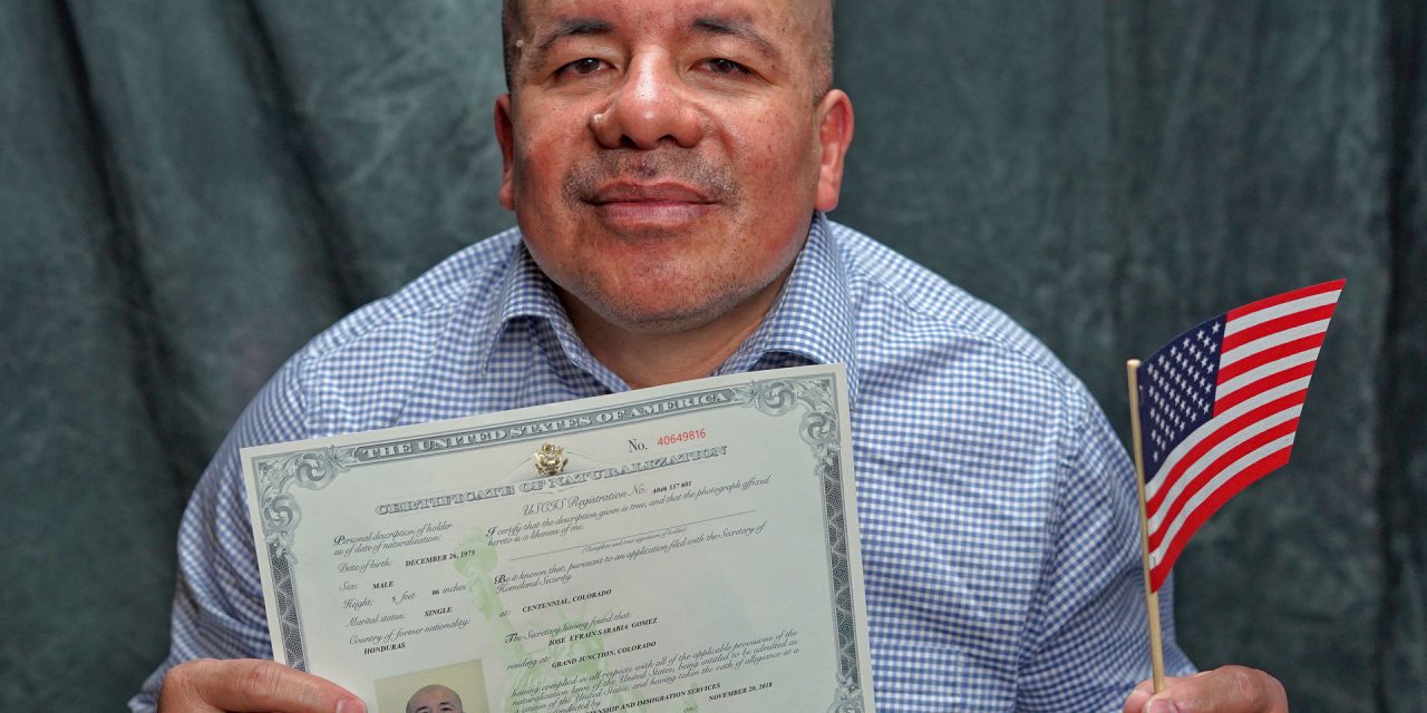 Congratulations Jose for passing the US Citizenship test!
