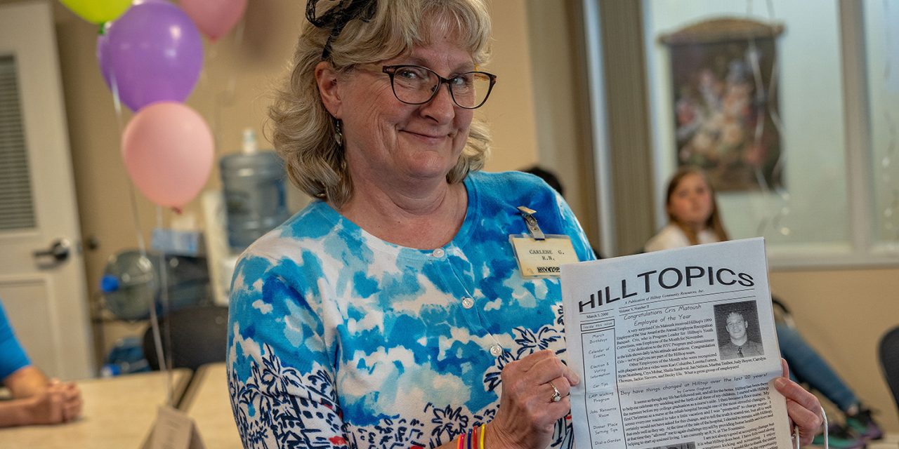 Carlene Gagliardi Celebrates 40 Years at Hilltop