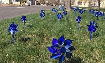 Pinwheels for Prevention at the FRC