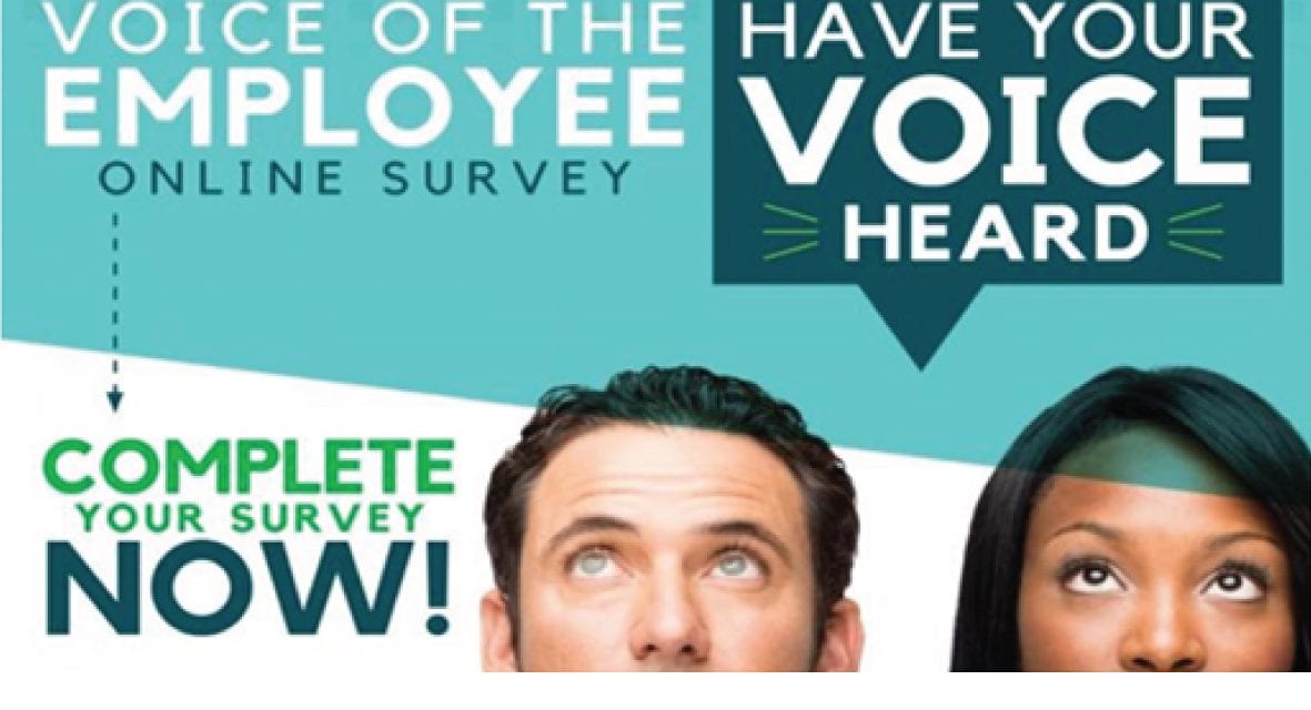 Employee Voice Survey Deadline Extended to 9/11/20