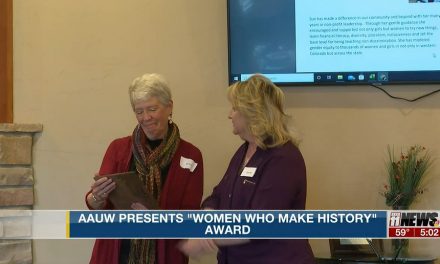 Sue Conry Receives “Women Who Make History” Award