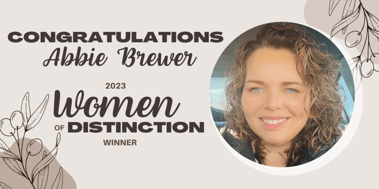 Abbie Brewer – 2023 Women of Distinction Winner