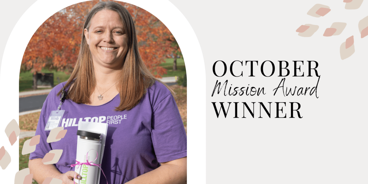October Mission Award Winner