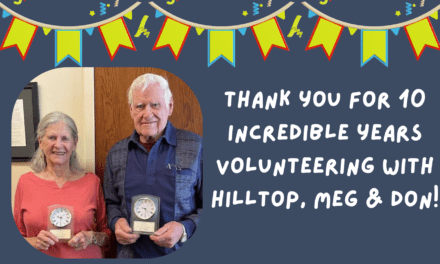 Volunteers Celebrate 10 Years!