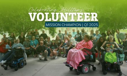 Celebrating Hilltop’s Volunteer Mission Champion | Q1 2025